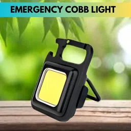 yaroh Rechargeable Small (COBB Light) With Keychain and 4 Hours Battery LifeI244 4 hrs Torch Emergency Light-picture-13