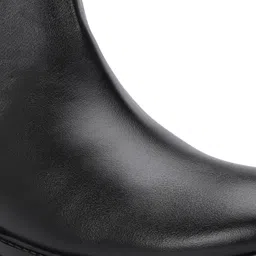 aadi Synthetic Leather Lightweight Comfortable Trendy Walking Outdoor Slip On Chelsea Boots For Men image 5