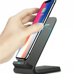 X88 Pro Single Stand Wireless Charger Qi Certified Compatible for Phones & Smartphones Charging Pad-picture-13