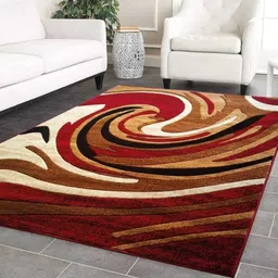 ra handloom carpet Brown Silk Carpet image 1