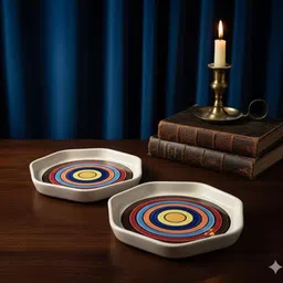 retail mafia Ceramic plate tray dish_Pack of 2_CPTD210 Dinner Plate-picture-22