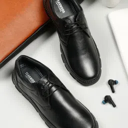 teakwood leathers Men’s Black Leather Loafers Loafers For Men-picture-32