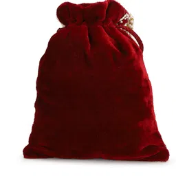 zari and fashion Girls Maroon Potli image 2