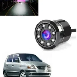 slshilpa LED Night Vision HD Back Camera Compatible With Hyundai Santro Xing GL Reverse Assist Camera System-picture-21
