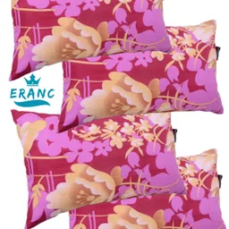 villagers Cotton Floral Sleeping Pillow Pack of 5 image 2