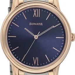 sonata Beyond Gold Analog Watch - For Men NS7128KM01 image 2