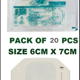 Tegaderm 3M Transparent Film Dressing Frame Style 1623WIN, 6cm x 7cm 20pcs Films Medical Dressing-image-29