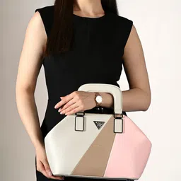 LAVIE Signature Women Colourblocked Swagger Satchel Handbags-picture-21