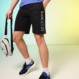 HRX by Hrithik Roshan Men Brand Logo Printed Outdoor Shorts-picture-21