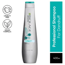 Biolage Scalppure Anti-Dandruff Shampoo to Removes Flakes - 400ml image 2