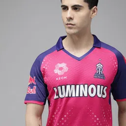 playR Men Printed Polo Collar Dri-FIT RR Official Match Jersey T-shirt-picture-14
