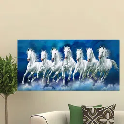 British Terminal Blue & White 1 Piece Paper Birds and Animals Wall Paintings-image-56