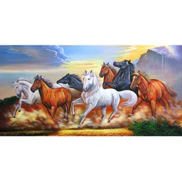 British Terminal Blue & Brown 1 Piece Paper Birds and Animals Wall Paintings-picture-15