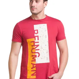 Being Human Men Graphic Printed Round Neck Cotton Slim Fit T-shirt-picture-36