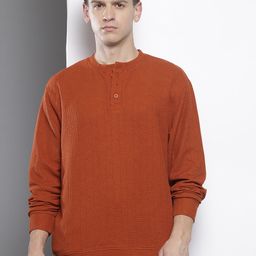 The Indian Garage Co Relaxed Fit Textured Sweatshirt-picture-30