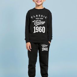 YK X Trampoline Boys Printed Round Neck T-shirt With Joggers-picture-27