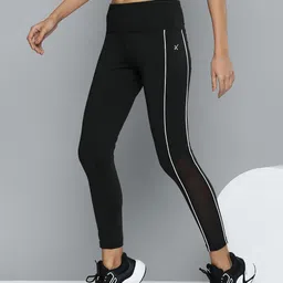 HRX by Hrithik Roshan Women Striped Rapid-Dry Tights-picture-28