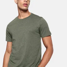 The Roadster Lifestyle Co. Men Solid Round Neck Short Sleeves T-shirt-picture-15