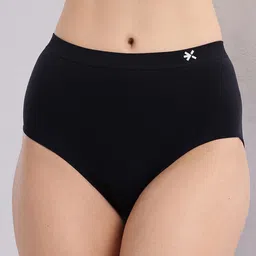 HRX by Hrithik Roshan Pack of 3 Solid Rapid Dry Antibacterial Seamless Hipster Briefs image 5