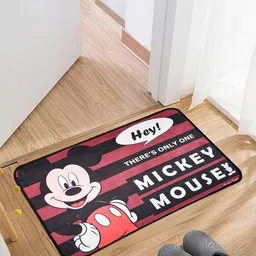 Kuber Industries Set of 3 Mickey Mouse Anti-Skid Doormats image 2