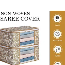 AMAK INC Multicoloured Fabric Multi-Utility Wardrobe Organisers image 4