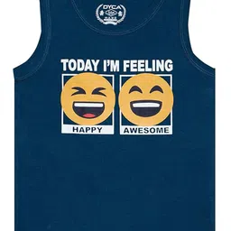 DYCA Boys Pack of 3 Typography Printed Round Neck Cotton T-shirts image 3