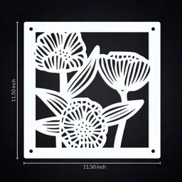 olive tree White Engineered Wood Hanging Room Dividers image 4