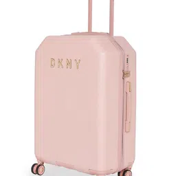 DKNY ALLORE Textured Allore Hard-Sided Large Trolley Suitcase image 2