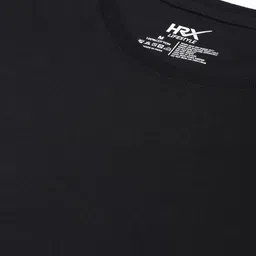HRX by Hrithik Roshan Men Printed Oversized Drop-Shoulder Sleeves Pure Cotton T-shirt image 5