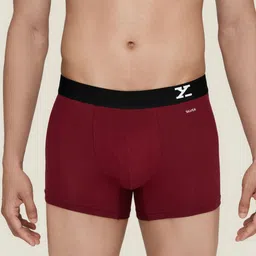 XYXX Men Pack Of 3 Aero Super Combed Cotton Anti-Odour & Moisture Absorbent Trunks image 2