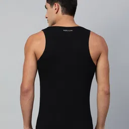 Heelium Men Pack of 2 Anti Odour Bamboo Innerwear Vest image 4