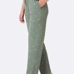 Van Heusen Women Allover Print Functional Pocket Ultra Soft Lounge Pants image 2