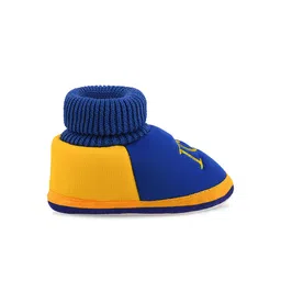 Smartots Infants Pack Of 3 Colourblocked Pure Cotton Booties image 5