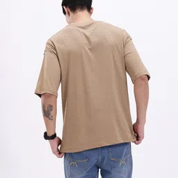 Kook N Keech Printed Drop-Shoulder Sleeves Pure Cotton Oversized T-shirt image 2