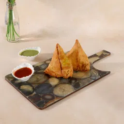 the home co. Grey Mdf 16 Inch Appetizer Platters image 1