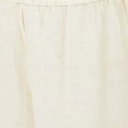 Pistaa Women Peach-Coloured Ikat Printed Kurta with Palazzos image 3