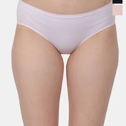 Amour Secret Pack Of 3 Mid-Rise Leak Proof Hipster Briefs image 1