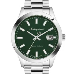 Mathey-Tissot Swiss Made Green Dial Limited Edition Analog Watch for Men's - H451VE-picture-21