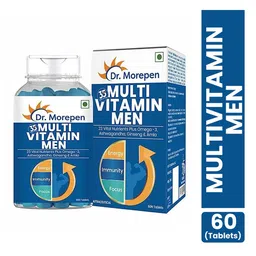 Dr. Morepen Set of 2 Multivitamin Men Tablets - 60 Tablets Each image 2