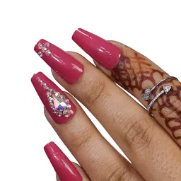 BEROMT Salon Finish Bridal & Party Press-On False Nail Tips Kit - Shade 657 image 3