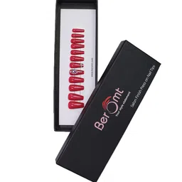 BEROMT Salon Finish Bridal & Party Press-On False Nail Tips Kit - Shade 657 image 2