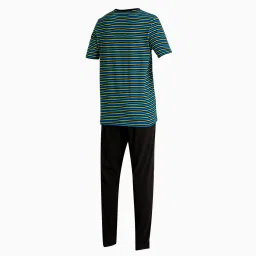 puma Men's Striped T-Shirt &amp; Joggers Set image 5