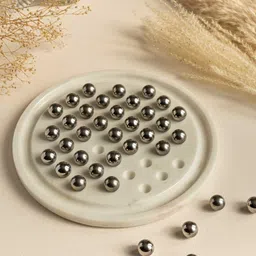 marbleous Marble Solitaire Game With Ss Balls image 1