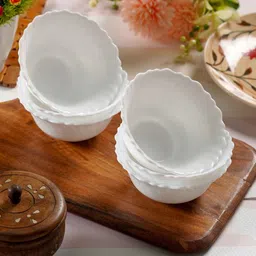 cdi White Opalware 150ml (Set of 6) Dining Bowls image 1