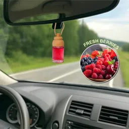 pan aromas 8ml Car Scent Reed Diffuser - Fresh Berries image 1