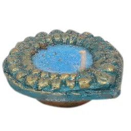 aapno rajasthan Multicolour Terracotta (Set of 4) Diyas image 4