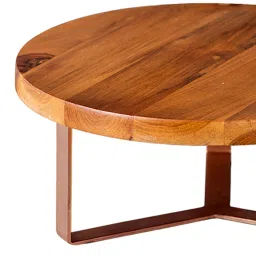 nestroots Witan Brown & Copper Sheesham Wood Cake Stand image 5