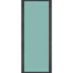 k k glass & aluminium Rectangle (24X60) Brown Floor Mirror image 5