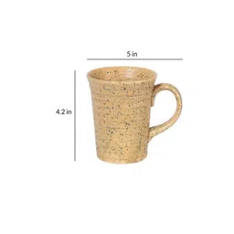 unravel india 150Ml White Ceramic (Set Of 6) Tea Cups image 4