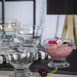 Classic Glass Dinner Bowl (Set of 2) by Goodhomes-picture-3